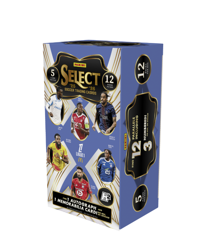 2025/26 Panini Select Ligue 1 Soccer H2 Box - PRESALE