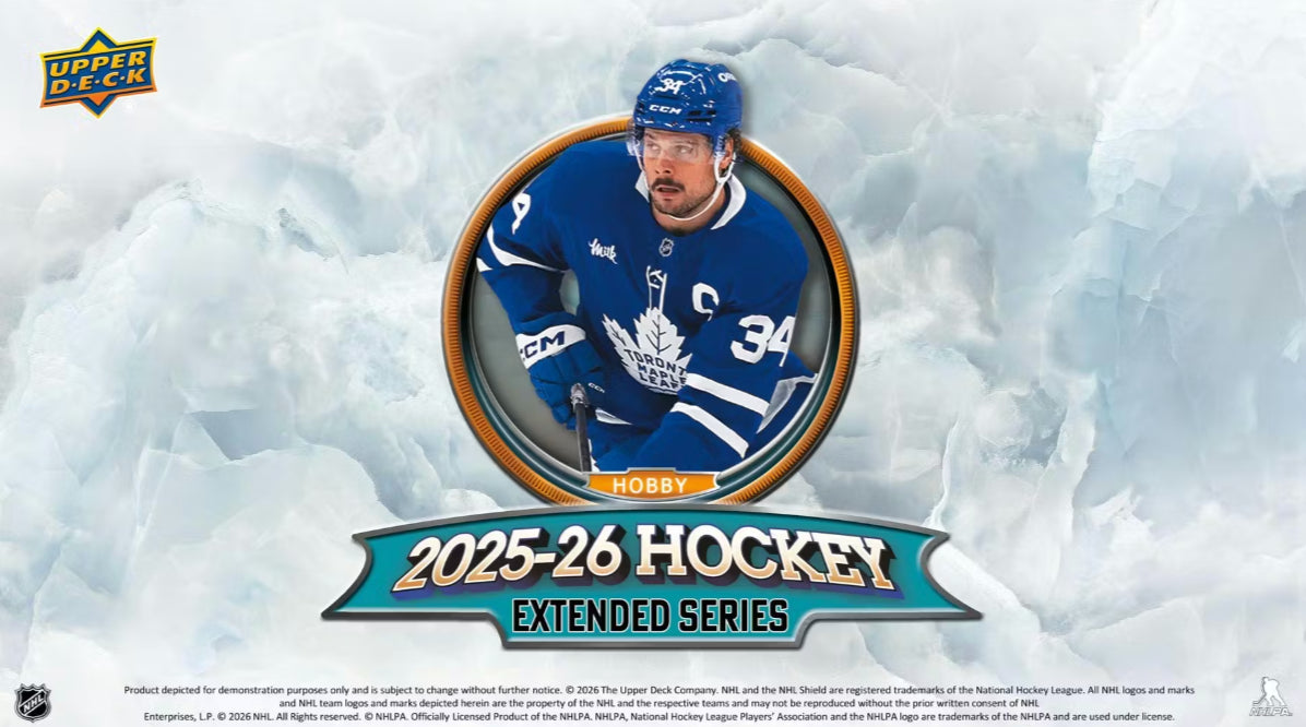 2025/26 Upper Deck Extended Series Hockey Hobby Box - PRESALE