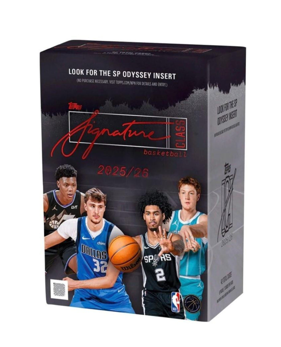 2025/26 Topps Signature Class Basketball Blaster Box - PRESALE